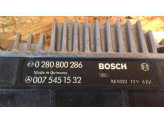 Řídící jednotka 0075451532, 0280800286 Mercedes-Benz E W124 1990