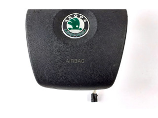 Подушка безопасности водителя 1Z0880201AA, E509E316931U176   Skoda Octavia Mk2 (1Z)