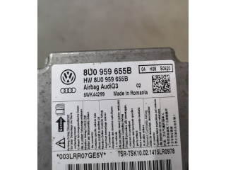 Блок подушек безопасности 8U0959655B, 5WK44299 Audi Q3 8U