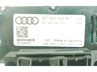 Блок управления климат-контролем 8T1820043AH Audi A4 Allroad
