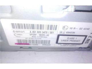 Радио/ проигрыватель CD/DVD / навигация A4518203479, VP7CRF18C815AG Smart ForTwo I