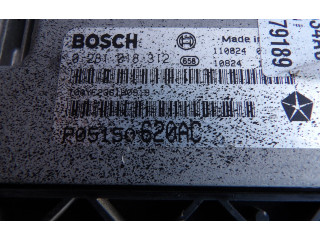 Блок управления двигателем Блок управления 0281018312, P05150620AC   Fiat Freemont