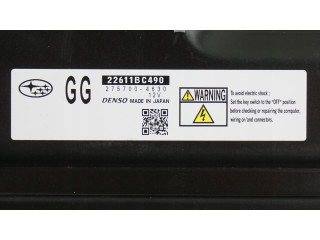 Блок управления двигателя 22611BC490, 2757004630 Subaru Forester SJ
