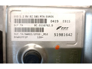 Řídící jednotka 51981642 Fiat 500E 2013