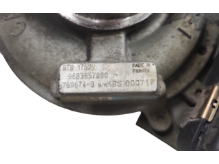 Турбина Citroen C-Crosser 9683657880, 7696743 для двигателя 4HN