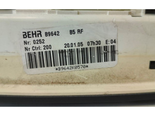 Турбина Блок управления кондиционера воздуха / климата/ печки (в салоне) Citroen C4 Aircross 6451VK, B9642 для двигателя TU5JP4(NFU)