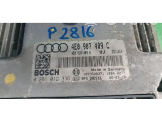 Řídící jednotka 0281012336, 4E0907409C   Audi A8 S8 D3 4E 2003