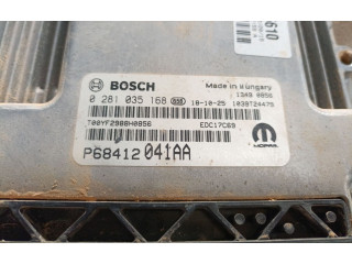 Блок управления двигателя P68412041AA, 0281035168   Jeep Compass