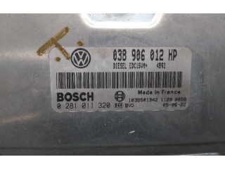 Блок управления двигателя 038906012HP, 0281011320   Seat Ibiza III (6L)
