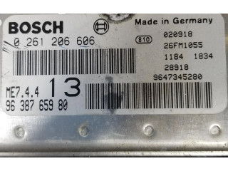 Řídící jednotka 9638765980, 0261206606 Citroen Xsara 2000