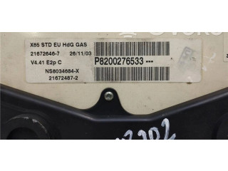 Панель приборов 8200276533, 0090059   Renault Clio II       