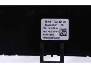 Блок управления климат-контролем 98081722ZD   Opel Combo E