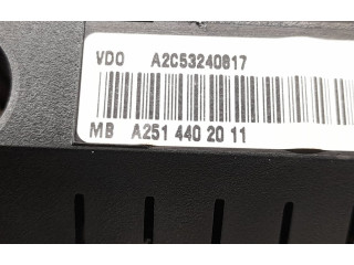 Přístrojová deska Mercedes-Benz ML W164 2008 2514402011, 2519006000