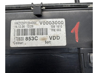 Панель приборов 1T0920853C, VWZ7Z0F7204354   Volkswagen Caddy       
