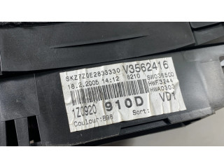 Панель приборов 1Z0920910D Skoda Octavia Mk2 (1Z)