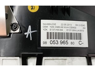 Панель приборов 9805341480, 9805396580 Peugeot 2008 I