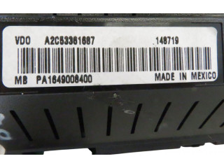 Панель приборов 1649008400, 1649008400 Mercedes-Benz R W251