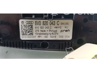 Блок управления климат-контролем 8V0820043C, 8V0820043C Audi A3 S3 8V