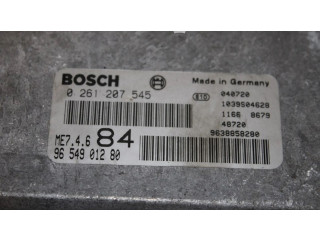 Блок управления двигателя 9654901280, 0261207545 Lancia Phedra