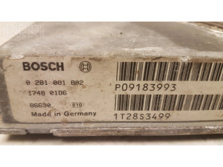 Блок управления двигателя 0281001802, 17480033   Volvo V70