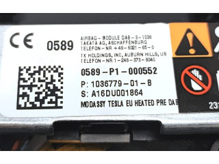 Подушка безопасности водителя 1036779-01-B Tesla Model S