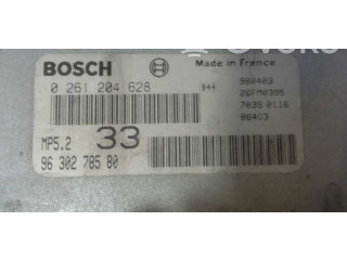 Блок управления двигателя 0261204628, 9630278580 Citroen Xsara