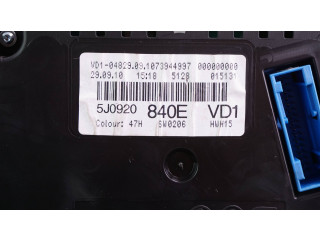 Панель приборов 5J0920840E, A2C53356360 Skoda Fabia Mk2 (5J)