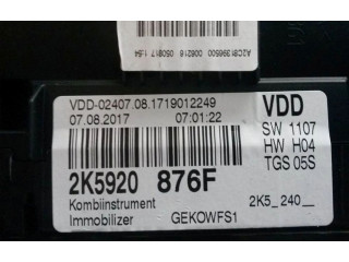 Панель приборов 2K5920876F, 2K5920876F Volkswagen Caddy