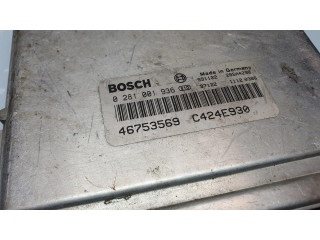 Блок управления двигателя 0281001936, 46753569 Alfa Romeo 145 - 146