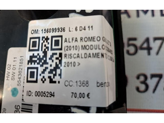 Блок управления климат-контролем 156099936, 156099936 Alfa Romeo Giulietta