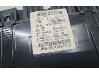 Přístrojová deska BMW 1 E81 E87 2009 9187049, 1024985
