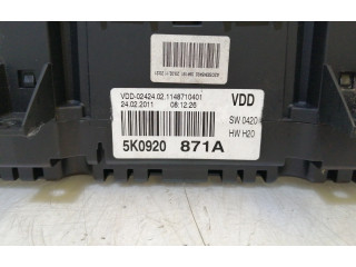 Панель приборов 5K0920871A, R202311702 Volkswagen Golf VI