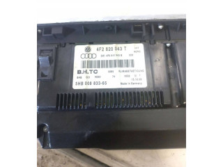 Блок управления климат-контролем 4F2820043T Audi A6 S6 C6 4F