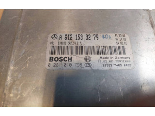 Řídící jednotka 0281010796, A6121533279 Mercedes-Benz ML W163 2001