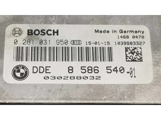 Блок управления двигателя 8586540, 13618586540 BMW X3 G01