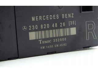 Блок управления дверью 2308204826, 2308204826   Mercedes-Benz SL R230