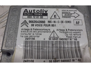 Блок подушек безопасности 9662643680   Citroen C4 I