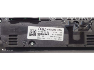 Блок управления климат-контролем 4G0820043   Audi A6 S6 C7 4G