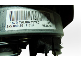 Подушка безопасности водителя 2K5880201F Volkswagen Caddy