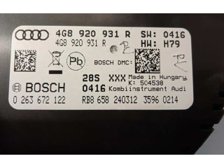 Панель приборов 4G8920931R, 0263672122 Audi A7 S7 4G