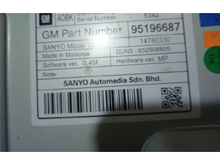 Pojistková skříňka Радио/ проигрыватель / навигация 95196687, PANTALLAYMANDOS Opel Zafira B 2012