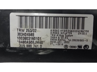 Боковая подушка безопасности 3U5880741D, 30340458E Skoda Superb B5 (3U)