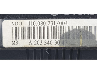 Přístrojová deska Mercedes-Benz C W203 2008 A2035403047