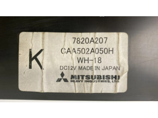 Блок управления климат-контролем 7820A207 Mitsubishi Grandis