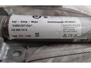 Боковая подушка безопасности 5J6880742B, 23000013   Skoda Fabia Mk2 (5J)