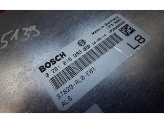 Блок управления двигателя 37820RL0E03, 0281016088 Honda Accord