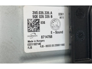 Блок управления 3V0035335A Skoda Octavia Mk4