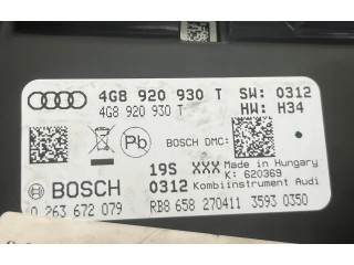 Панель приборов 4G8920930T Audi A7 S7 4G
