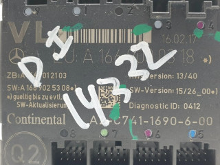 Блок комфорта A1669000318, A1669012103 Infiniti Q30