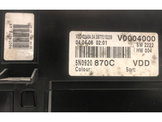 Přístrojová deska Volkswagen Tiguan 2008 5N0920870C